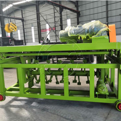 1.5kw κινητής μηχανής τύπου αυλαίας μετατροπέας λιπασμάτων για επεξεργασία μικρής κοτονοστοιχίας