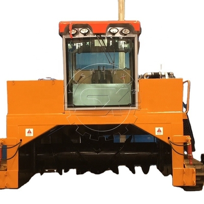 Μηχανή μετατροπής κοπριάς ζώων 85hp για 50m/h Εξοπλισμός παραγωγής λιπασμάτων