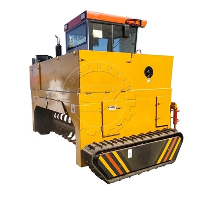 Μηχανή μετατροπής κοπριάς ζώων 85hp για 50m/h Εξοπλισμός παραγωγής λιπασμάτων