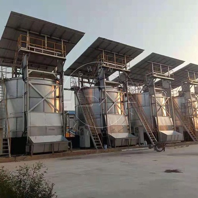 380V Μεγάλη χωρητικότητα Πλήρως αυτόματη κατσαρόλα ζύμωσης κοπριού για οργανικά λιπάσματα