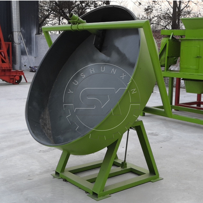 150KG βάρος κοτόπουλο κοπριά οργανικό δίσκο Granulator για την παραγωγή σωματιδίων λιπασμάτων