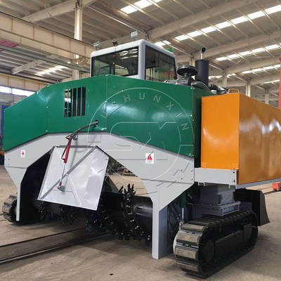 2500 KG Επαγγελματική ζύμωση κοτόπουλο κοπριά αυτόματη λιπασμό Turner λιπαστικό blender μηχανή