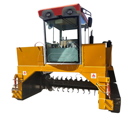 Μηχανή ανάμειξης κομποστοειδών Turner Crawler Walking Organic Fertilizer Μηχανή στροφής κομποστοειδών