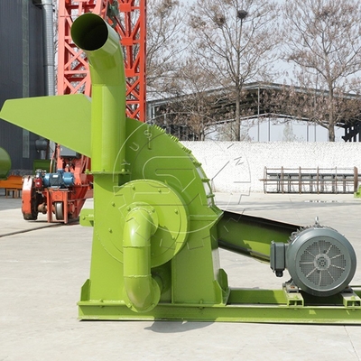 800KG-1T/H υγρό και στεγνό γρασίδι κόπτης άχυρο συντρίβοντας μηχανή για την αποκόλληση άχυρο Bale