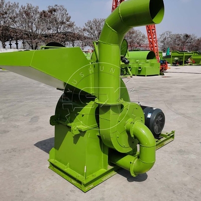 800KG-1T/H υγρό και στεγνό γρασίδι κόπτης άχυρο συντρίβοντας μηχανή για την αποκόλληση άχυρο Bale