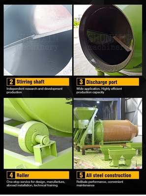 Συσκευές ανάμειξης λιπασμάτων BB 1500 KG για την παραγωγή χύδης