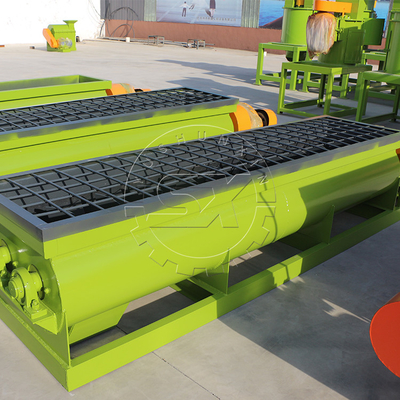 Ομοιόμορφη συσκευή ανάμιξης YSX Twin Shaft Mixer Fertilizer για χωρητικότητα 5-10t/h