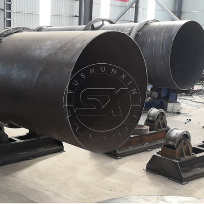 Δυνατότητα εξατμίσεως 200kg/h Στροφική στεγνωτήρας τύμπου για την Ινδία