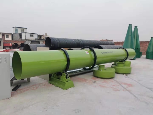 380v YSX Double Roller Fertilizer Granulator Machine με στεγνωτήρα τύμπανου και γωνία εγκατάστασης 3-5