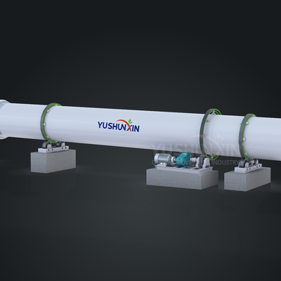 YSX Βιομάζα Στροφικό στεγνωτήρα τύμπανο 26000KG βάρος και για την παραγωγή οργανικών λιπασμάτων