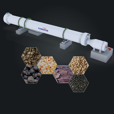 YSX Βιομάζα Στροφικό στεγνωτήρα τύμπανο 26000KG βάρος και για την παραγωγή οργανικών λιπασμάτων