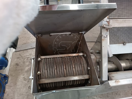 Μηχανή διαχωρισμού λιπασμάτων 20m3/h για διαχωρισμό στερεών-ρευστών οργανικών λιπασμάτων