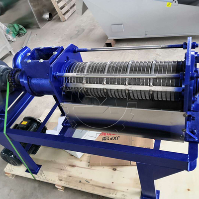 Μηχανή διαχωρισμού στερεών υγρών 7kw που μετατρέπει ζωική κοπριά σε οργανικό λίπασμα