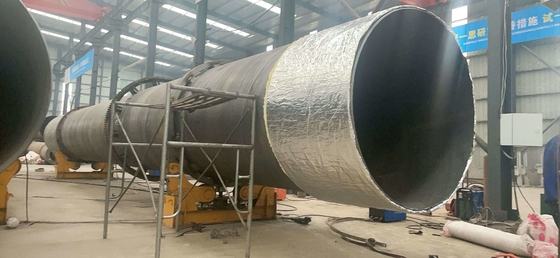 YSX 1-20 tph περιστρεφόμενος στεγνωτής για την ξήρανση υλικού βιομάζας σε βιομηχανικές εφαρμογές