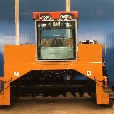 12000 KG YSX Popular Crawler Type Compost Turning Machine για τη ζύμωση του κομποστοποίησης