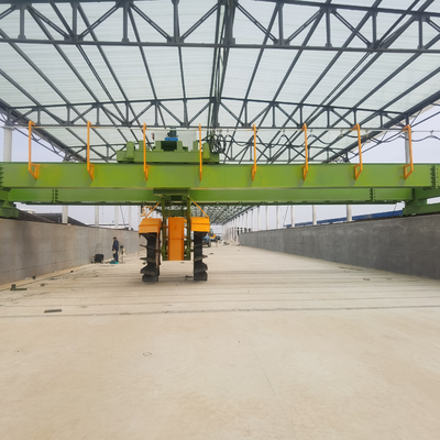 380v Voltage Wheel-Driving Organic Fertilizer Compost Turner με ευρύ πλάτος εργασίας