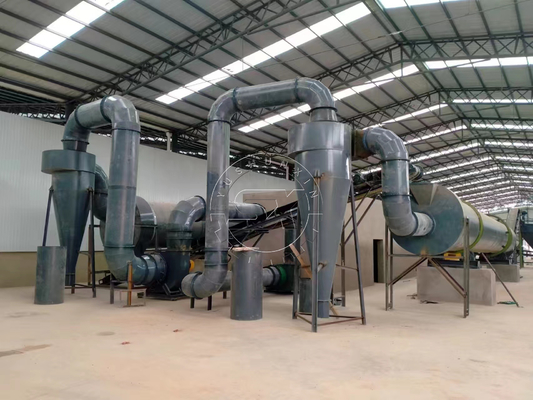 Ενίσχυρη μηχανή κοκκωμάτωσης 55kW για γεωργικά και ζωικά απόβλητα