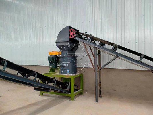 Ενίσχυρη 55kW Vermicompost Biohumus λιπαστικό Pellet Production Line για λιπάσματα