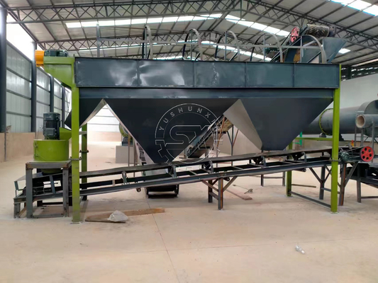Ενίσχυρη 55kW Vermicompost Biohumus λιπαστικό Pellet Production Line για λιπάσματα