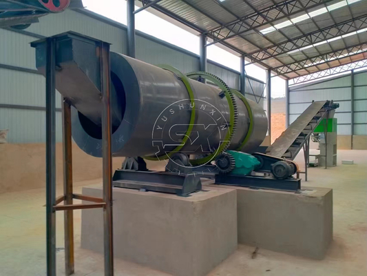 Ενίσχυρη 55kW Vermicompost Biohumus λιπαστικό Pellet Production Line για λιπάσματα