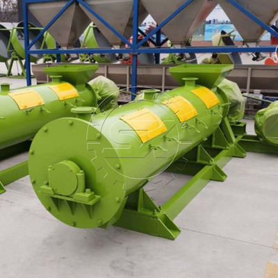 1-8000kg/h Απόδοση Στρογγυλοπίνακας Πρέσας Σφαιριδίων Granulator για οργανικό λιπαστικό Pin Mixer