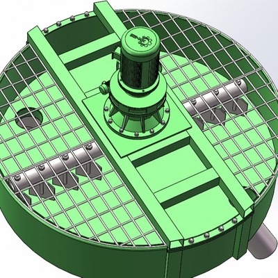 1.5-18.5kw Motor YSX Pan Pelletizing Cat Sand Making Machine Plant για ταχεία συσσώρευση