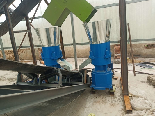 2500KG Στρογγυλό Σφαιρίδιο Κατσικίου Απορριμμάτων Μηχανή Μείγματος Πελλετιζόμενων για την Παραγωγή Αγροτικών