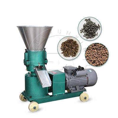 YSX-1-2t/h Flat Die Fertiliser Pellet Making Machine για οργανικό όφελος από τα απόβλητα βοοειδών