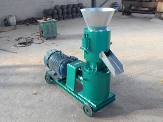 Μεγάλη απόδοση 16kW YSX-1-2t/h Flat Die Cattle Waste Organic Fertilizer Making Machine