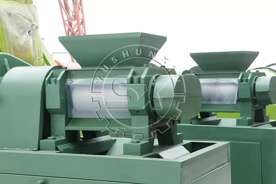YSX Double Roller Dry Flour Granulator Η απόλυτη λύση για την παραγωγή λιπασμάτων