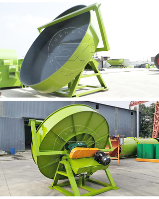 Μηχανή σφαιρίσματος δίσκου YSX για 200-300 kg/ώρα