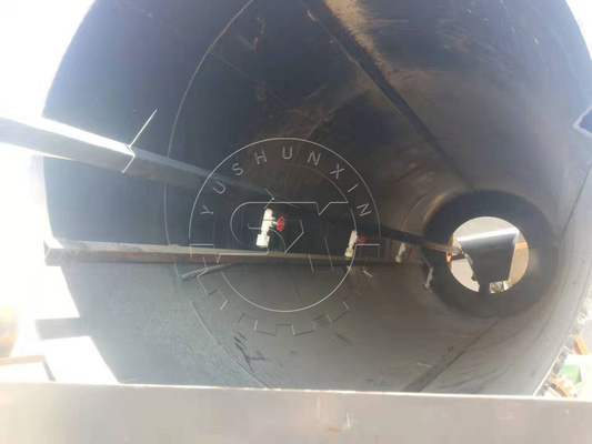 Μηχανή επίχρισής κόκκων λιπασμάτων ουρίας 1-6 τ/ώρας χωρητικότητας για ομαλή και εύκολη λειτουργία
