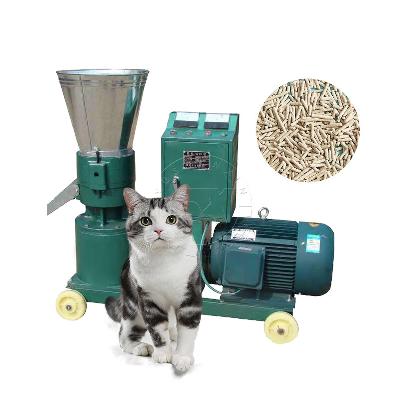 3-30kw Flat Die και Cylinder Pelletizer για το YSX 1-2,5t/h Granulated Tofu Cat Litter